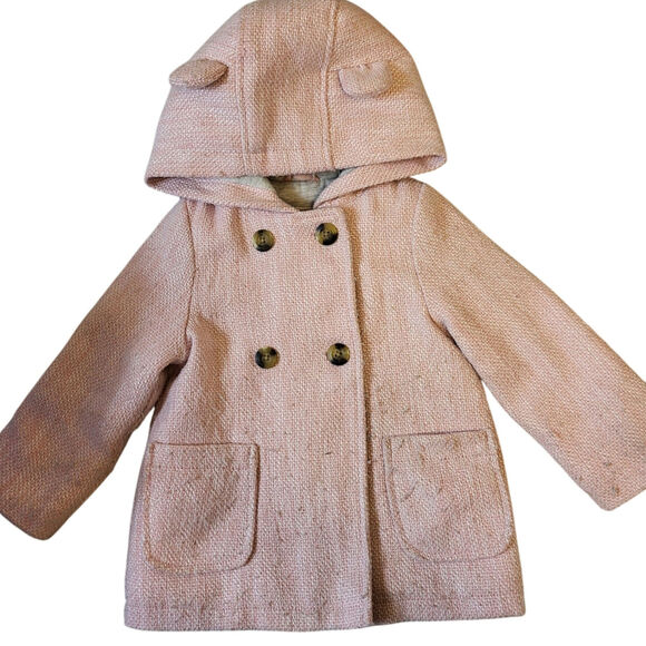 *4/$30* Carter's Zip Up Peacoat 2T - Picture 1 of 2